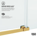 Hamilton 78" High x 60" Wide Sliding Frameless Shower Door with Clear Glass - image 11