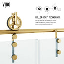 Hamilton 78" High x 60" Wide Sliding Frameless Shower Door with Clear Glass - image 12