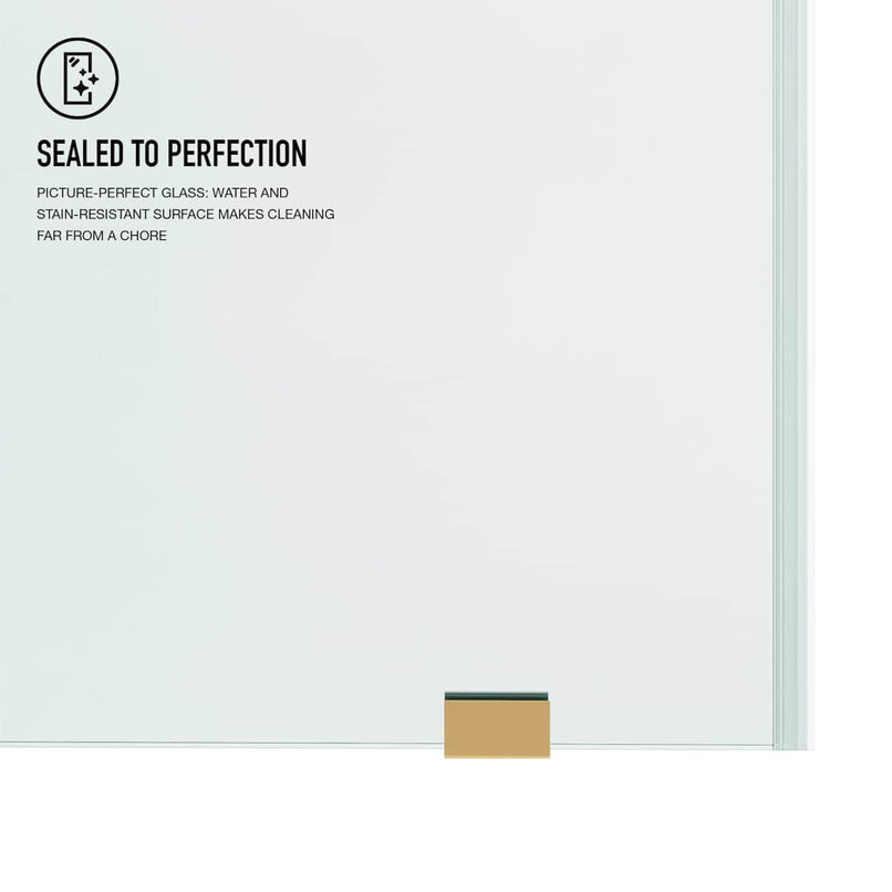 Hamilton 78" High x 60" Wide Sliding Frameless Shower Door with Clear Glass - image 13