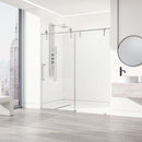 Hamilton 78" High x 60" Wide Sliding Frameless Shower Door with Clear Glass - image 5
