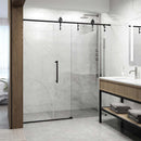 Hamilton 78" High x 60" Wide Sliding Frameless Shower Door with Clear Glass - image 17