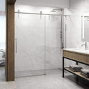 Hamilton 78" High x 60" Wide Sliding Frameless Shower Door with Clear Glass - image 18