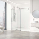Hamilton 78" High x 60" Wide Sliding Frameless Shower Door with Clear Glass - image 19