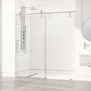 Hamilton 78" High x 60" Wide Sliding Frameless Shower Door with Clear Glass - image 20