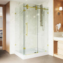 Winslow 80" High x 48" Wide x 36" Deep Sliding Frameless Shower Enclosure with Clear Glass - image 7