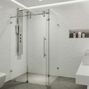 Winslow 74" High x 46" Wide x 35" Deep Sliding Frameless Shower Enclosure with Clear Glass - image 1