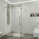 Winslow 74" High x 46" Wide x 35" Deep Sliding Frameless Shower Enclosure with Clear Glass - image 2