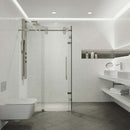 Winslow 74" High x 46" Wide x 35" Deep Sliding Frameless Shower Enclosure with Clear Glass - image 5