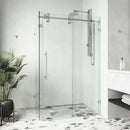 Winslow 74" High x 46" Wide x 35" Deep Sliding Frameless Shower Enclosure with Clear Glass - image 6