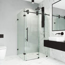 Winslow 74" High x 46" Wide x 35" Deep Sliding Frameless Shower Enclosure with Clear Glass - image 17