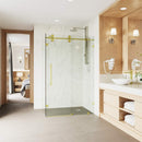 Winslow 74" High x 46" Wide x 35" Deep Sliding Frameless Shower Enclosure with Clear Glass - image 26