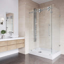 Winslow 80" High x 48" Wide x 36" Deep Sliding Frameless Shower Enclosure with Clear Glass - image 6