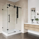 Winslow 80" High x 48" Wide x 36" Deep Sliding Frameless Shower Enclosure with Clear Glass - image 17