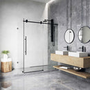 Elan E-Class 76" High x 46" Wide x 35" Deep Hinged Frameless Shower Enclosure with Clear Glass - image 24