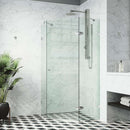 Verona 73" High x 38" Wide x 38" Deep Hinged Frameless Shower Enclosure with Clear Glass - image 13