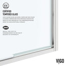 Astoria 76" High x 30" Wide Pivot Framed Shower Door with Clear Glass - image 20