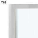 Astoria 76" High x 32" Wide Pivot Framed Shower Door with Clear Glass - image 12