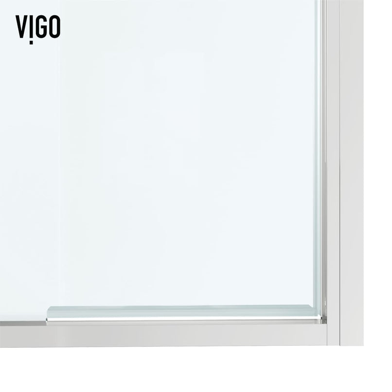Astoria 76" High x 32" Wide Pivot Framed Shower Door with Clear Glass - image 13