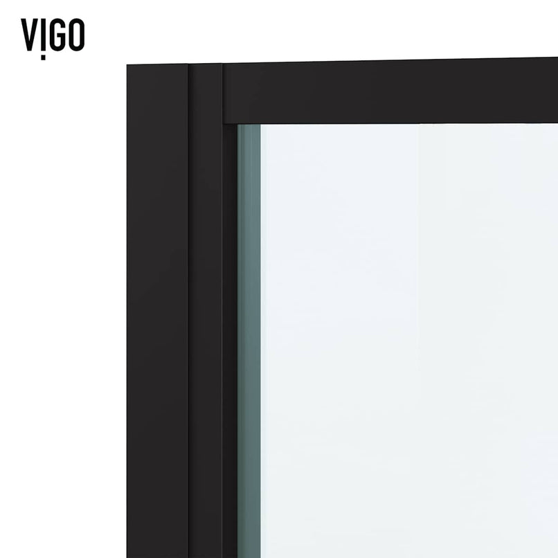 Astoria 76" High x 32" Wide Pivot Framed Shower Door with Clear Glass - image 20