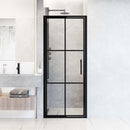 Astoria 76" High x 32" Wide Pivot Framed Shower Door with Clear Glass - image 7