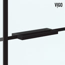 Noma 74" High x 60" Wide Hinged Framed Shower Door with Clear Glass - image 15