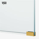Arden 78" High x 34" Wide Hinged Frameless Shower Door with Clear Glass - image 25