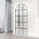 Arden 78" High x 34" Wide Hinged Framed Shower Door with Clear Glass - image 5