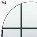 Arden 78" High x 34" Wide Hinged Framed Shower Door with Clear Glass - image 10