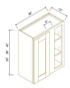 30" High Double Door Wall Cabinets