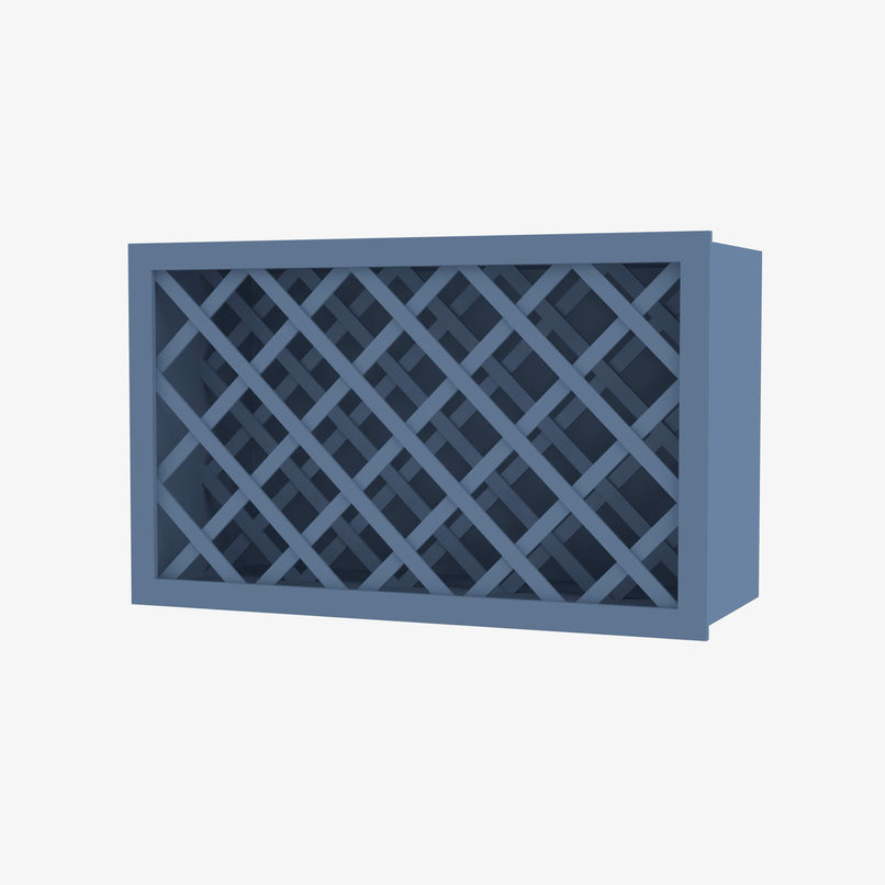 AX-W3018WR 30 Inch Wine Rack Cabinet | Xterra Blue - image 1