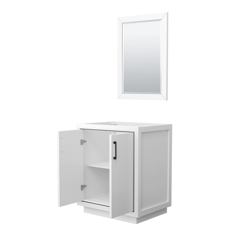 Icon 30" Single Free Standing Vanity Cabinet - Less Vanity Top - image 8