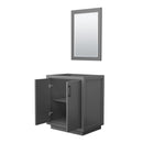 Icon 30" Single Free Standing Vanity Cabinet - Less Vanity Top - image 14