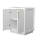 Icon 30" Single Free Standing Vanity Cabinet Only - Less Vanity Top - image 8
