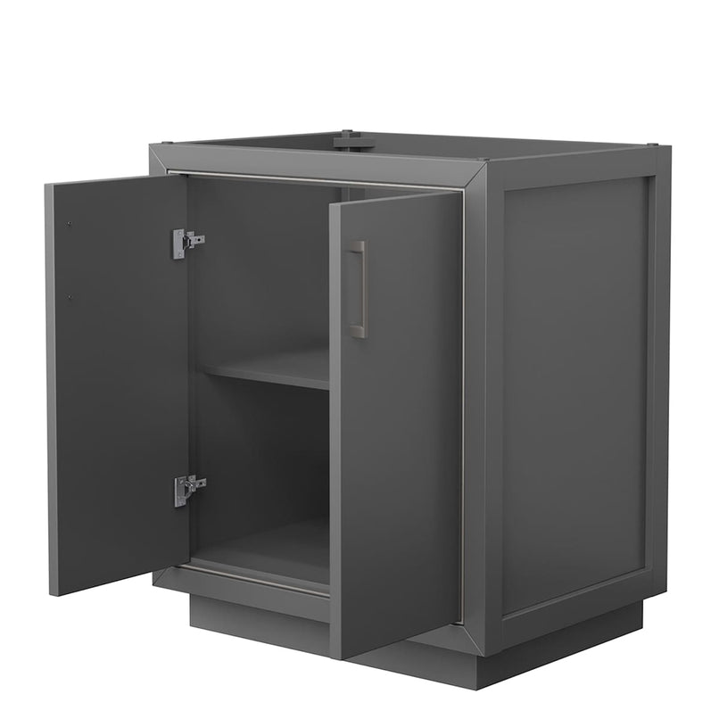 Icon 30" Single Free Standing Vanity Cabinet Only - Less Vanity Top - image 9