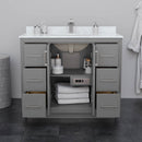 Icon 42" Single Free Standing Vanity Cabinet - Less Vanity Top - image 11