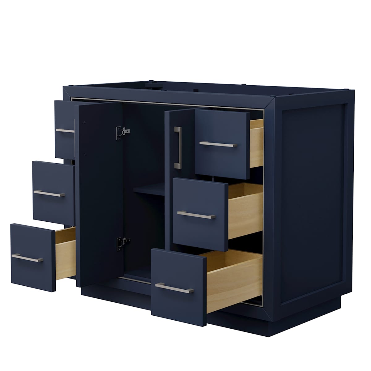 Icon 42" Single Free Standing Vanity Cabinet Only - Less Vanity Top - image 13