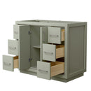 Icon 42" Single Free Standing Vanity Cabinet Only - Less Vanity Top - image 14