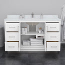 Icon 60" Single Free Standing Vanity Cabinet - Less Vanity Top - image 3