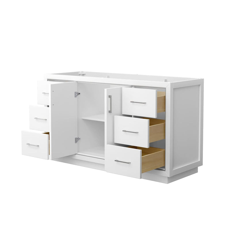 Icon 60" Single Free Standing Vanity Cabinet Only - Less Vanity Top - image 2