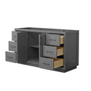 Icon 60" Single Free Standing Vanity Cabinet Only - Less Vanity Top - image 10