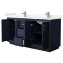 Icon 66" Free Standing Double Basin Vanity Set with Cabinet and Cultured Marble Vanity Top - image 18