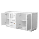 Icon 71" Double Free Standing Vanity Cabinet Only - Less Vanity Top - image 2