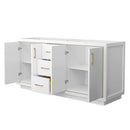 Icon 71" Double Free Standing Vanity Cabinet Only - Less Vanity Top - image 8