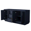 Icon 71" Double Free Standing Vanity Cabinet Only - Less Vanity Top - image 11