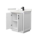 Icon 30" Free Standing Single Basin Vanity Set with Cabinet and Quartz Vanity Top - image 12