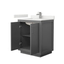 Icon 30" Free Standing Single Basin Vanity Set with Cabinet and Quartz Vanity Top - image 16