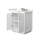 Icon 30" Free Standing Single Basin Vanity Set with Cabinet and Quartz Vanity Top - image 8