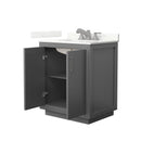Icon 30" Free Standing Single Basin Vanity Set with Cabinet and Quartz Vanity Top - image 17