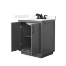 Icon 30" Free Standing Single Basin Vanity Set with Cabinet and Quartz Vanity Top - image 19