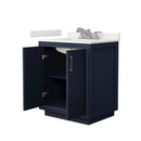 Icon 30" Free Standing Single Basin Vanity Set with Cabinet and Quartz Vanity Top - image 20